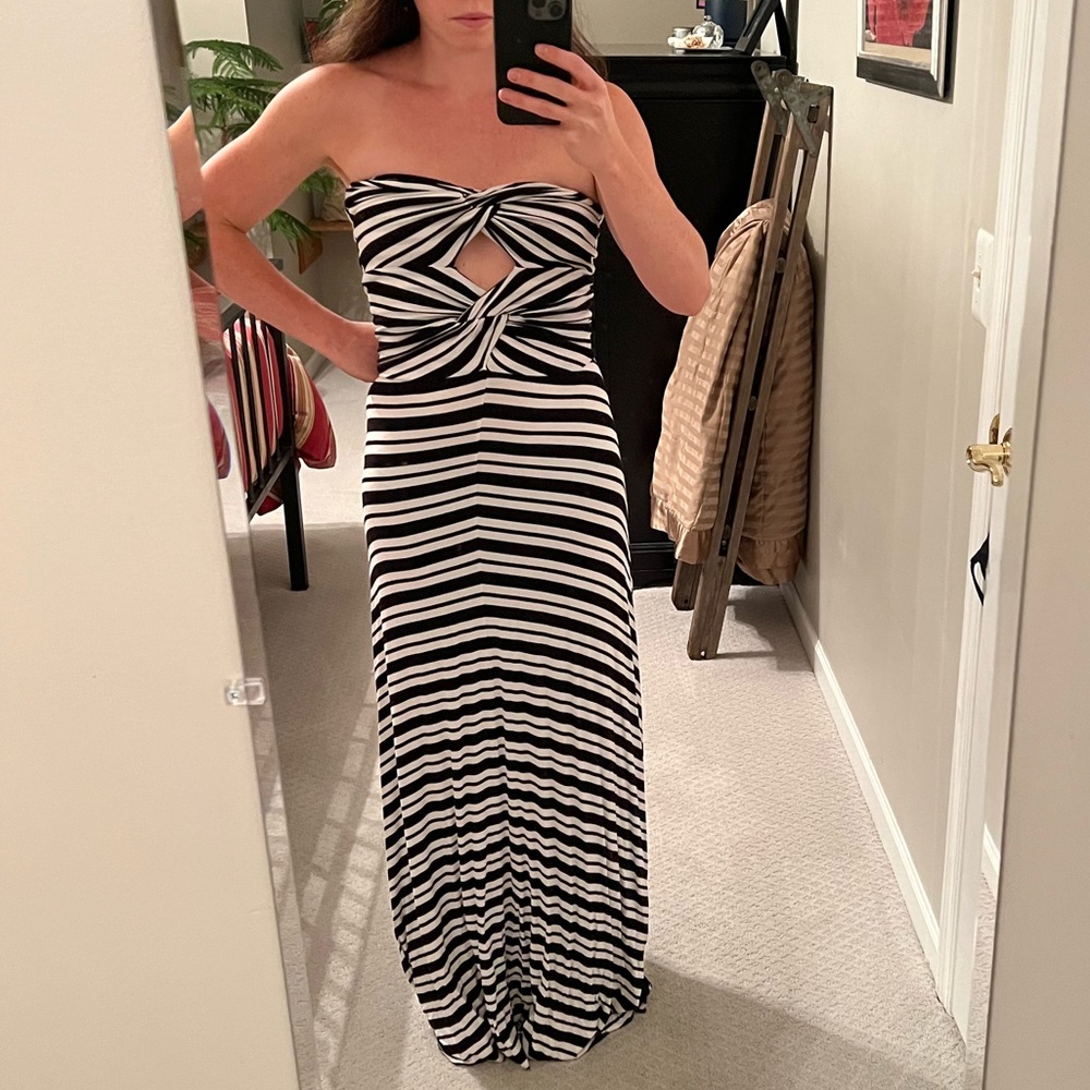 Black and white maxi (reversible)